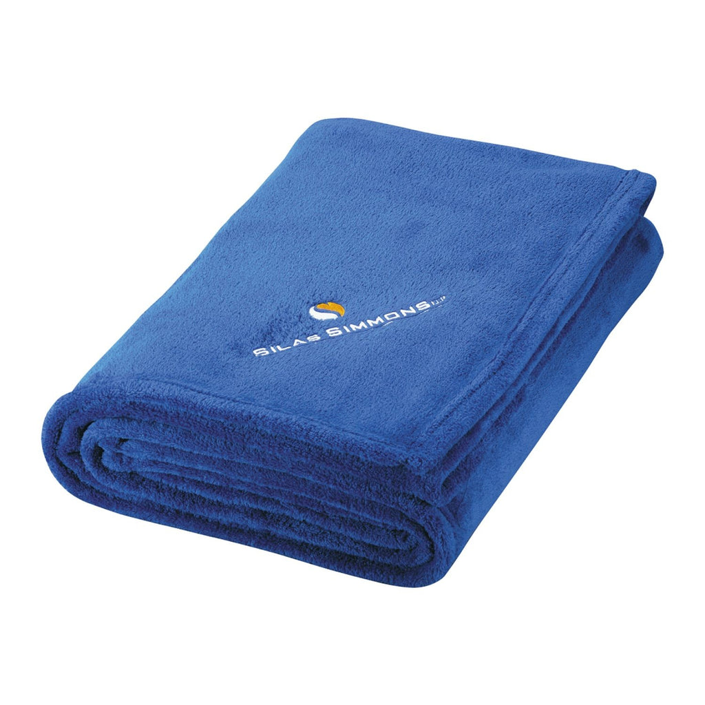 Couverture polaire Bleu