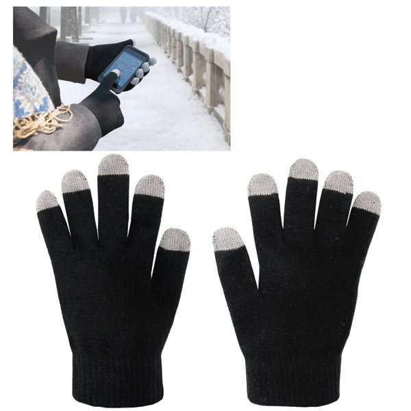 Gants tactiles Tricot