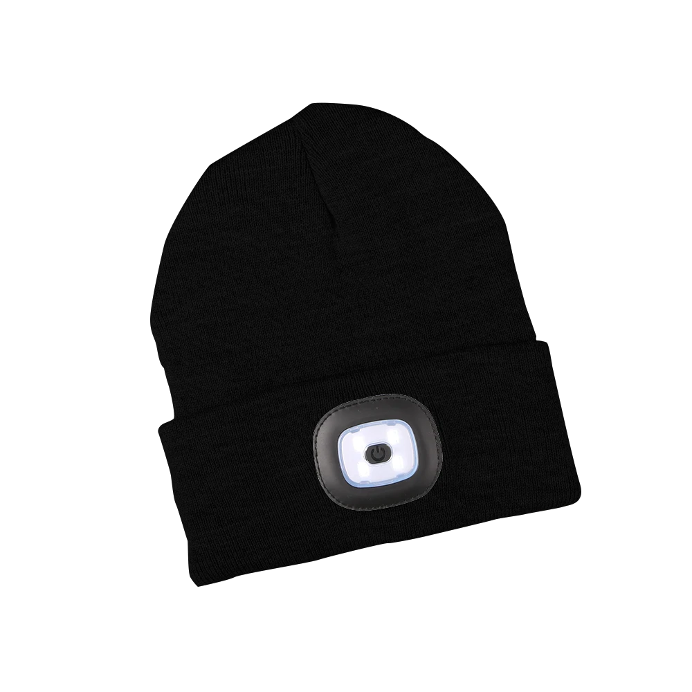 Bonnet avec lumière LED