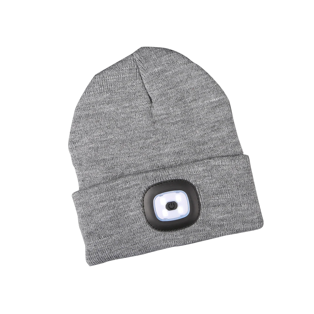 Bonnet avec lumière LED
