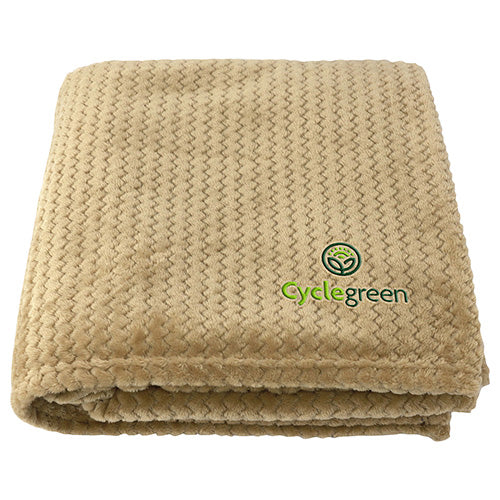 Couverture flanelle Texturée