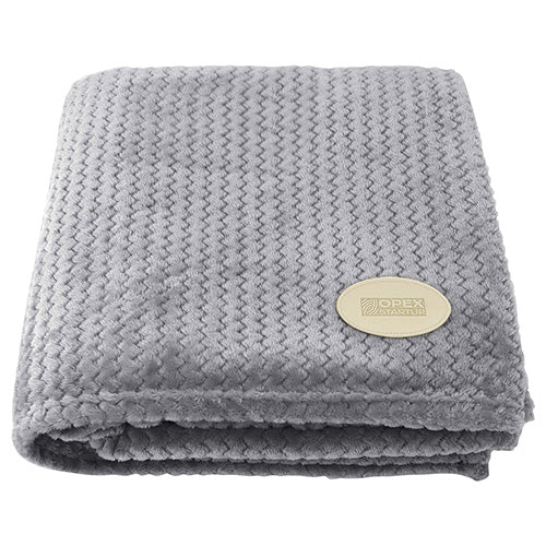 Couverture flanelle Texturée
